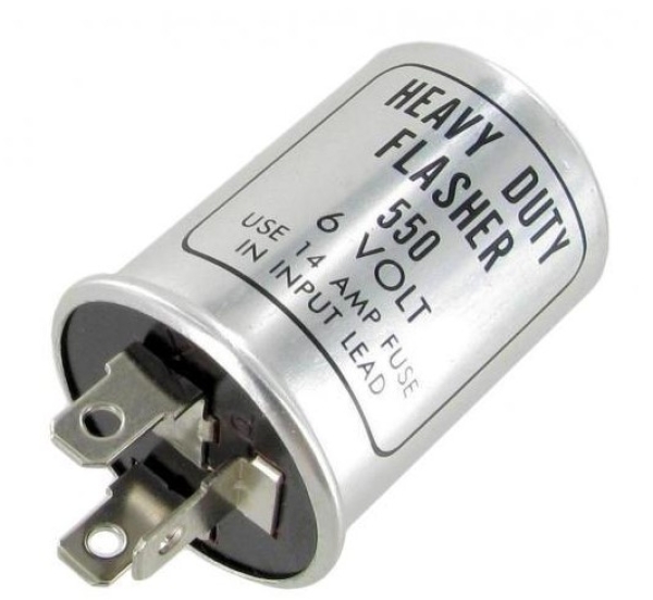 Blinker Relais Relay 6 Volt 2x18V VW Käfer Bus 111953185C